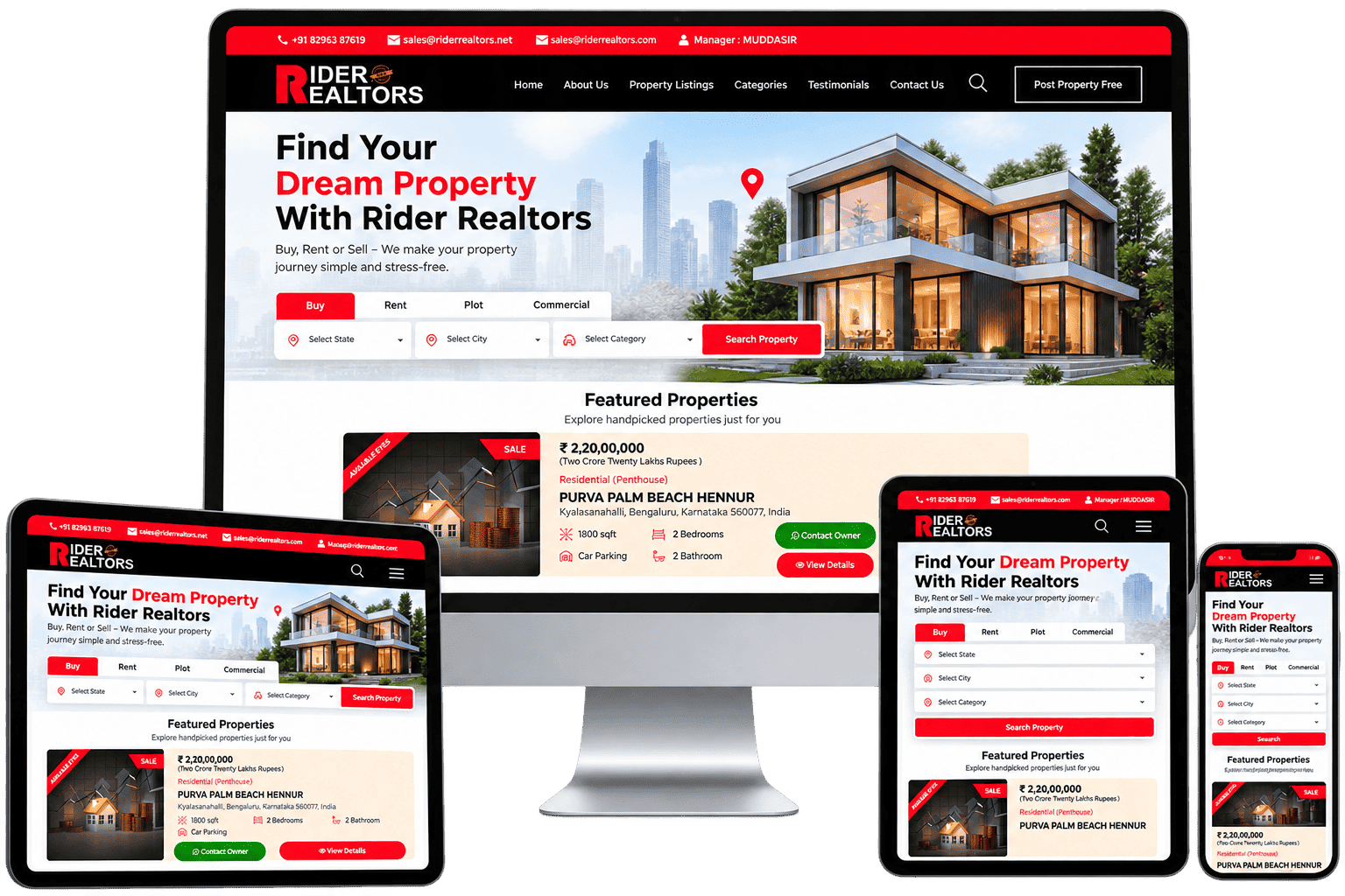 Rider Realtors Realestate